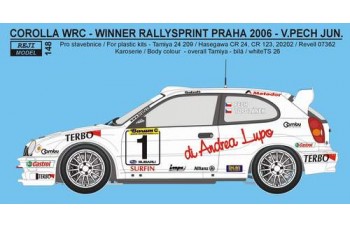 Decal - Toyota Corolla WRC - Rallysprint Praha 2006 / 2007